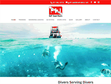 Tablet Screenshot of gulf-coast-divers.com